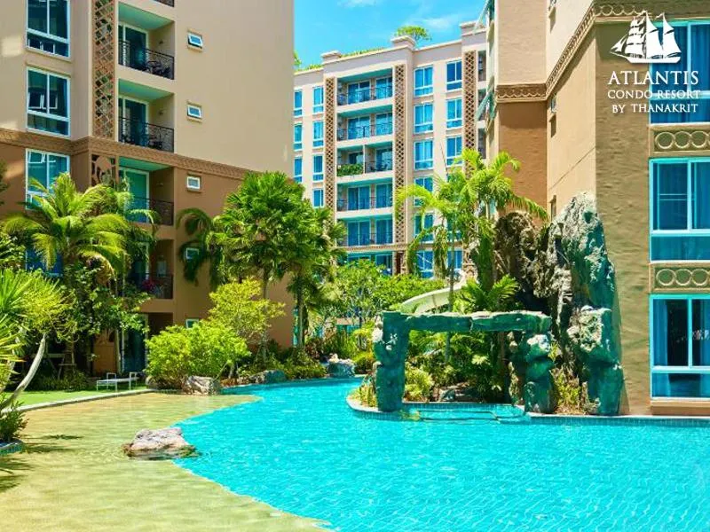 Text overlay in Atlantis Condo & Water Park Pattaya By the Sea