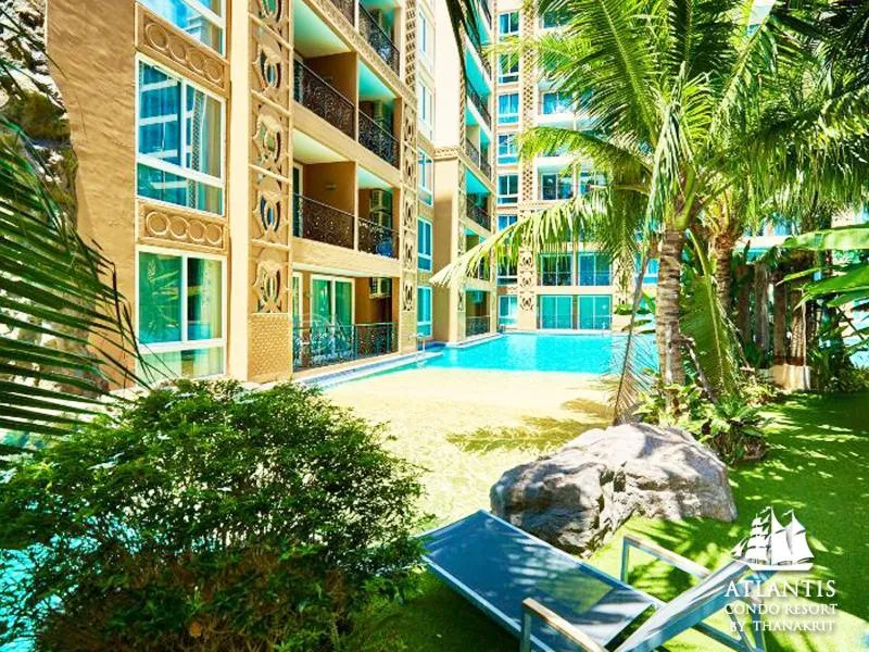 Text overlay in Atlantis Condo & Water Park Pattaya By the Sea