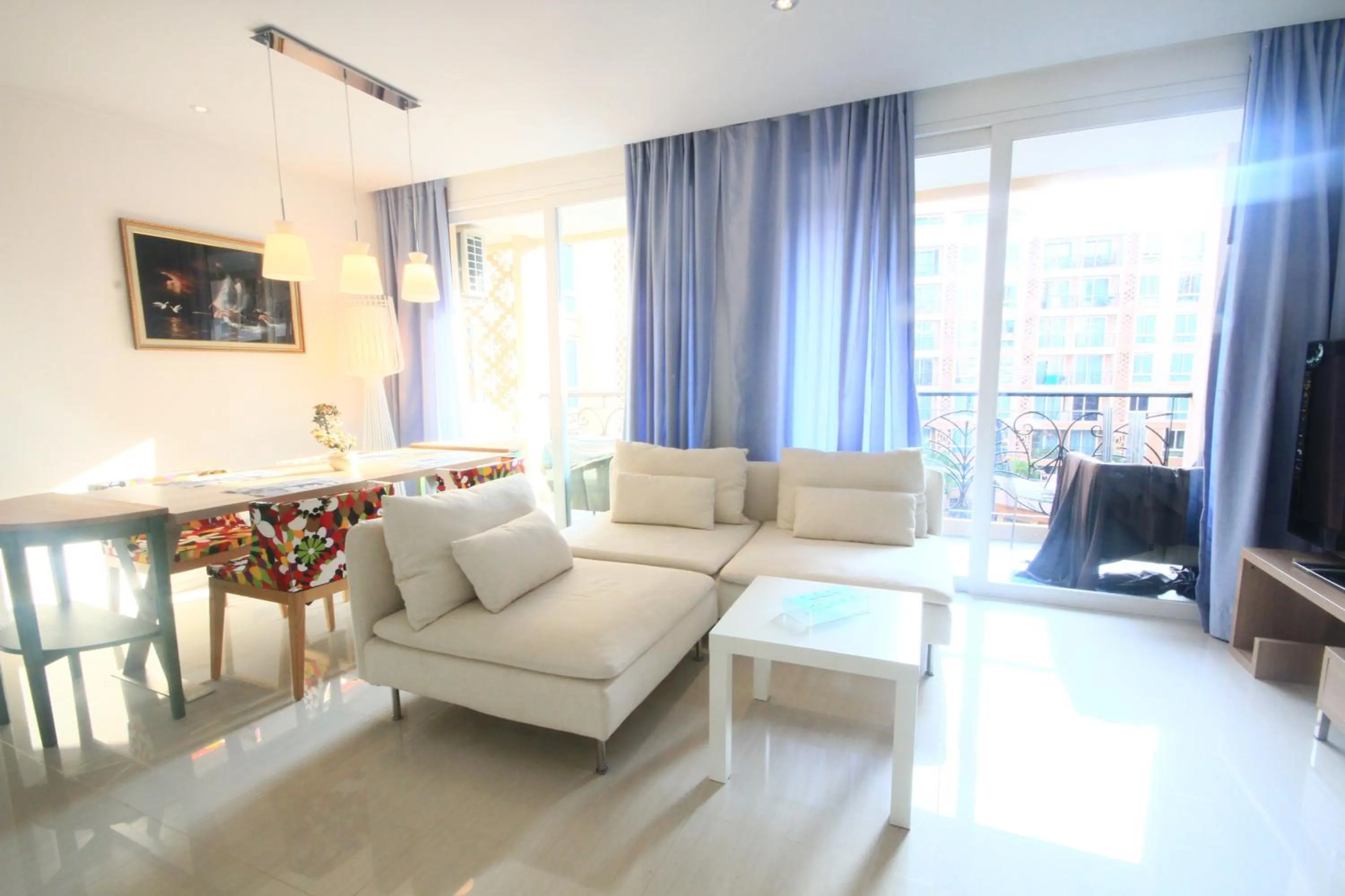 Seating area in Atlantis Condo & Water Park Pattaya By the Sea