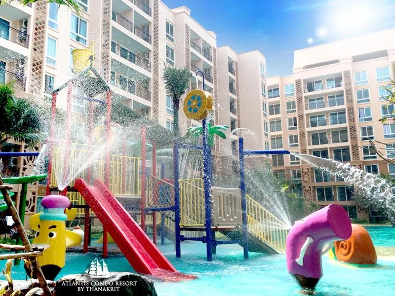 Text overlay in Atlantis Condo & Water Park Pattaya By the Sea