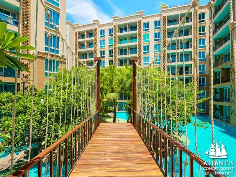 Text overlay in Atlantis Condo & Water Park Pattaya By the Sea