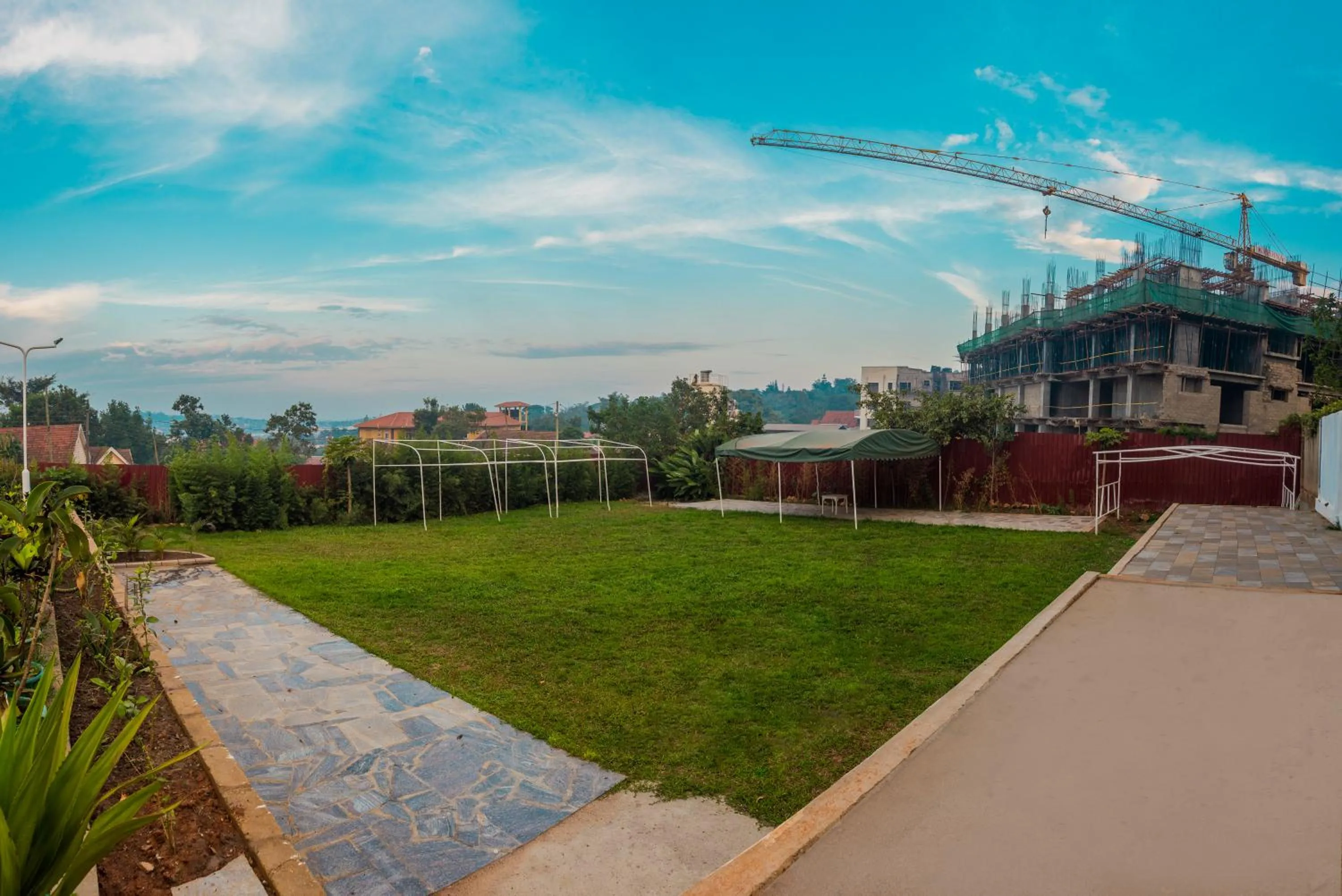 Garden in Shangri-la Hotel Muyenga