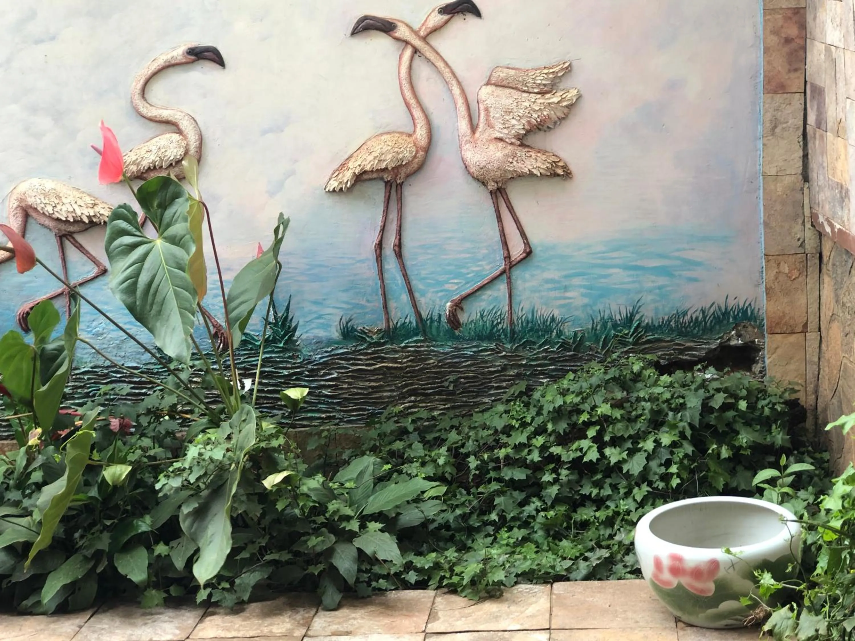 Garden in Shangri-la Hotel Muyenga