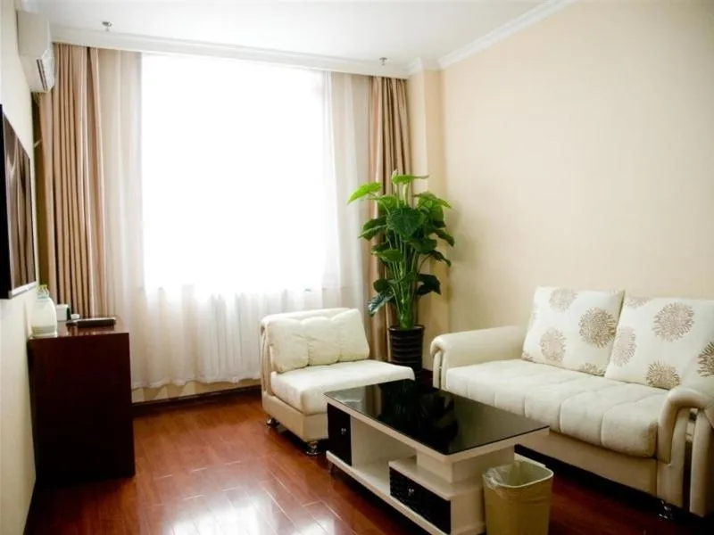 Seating Area in GreenTree Inn Tianjin Jinnan Xiaozhan Training Park Express Hotel