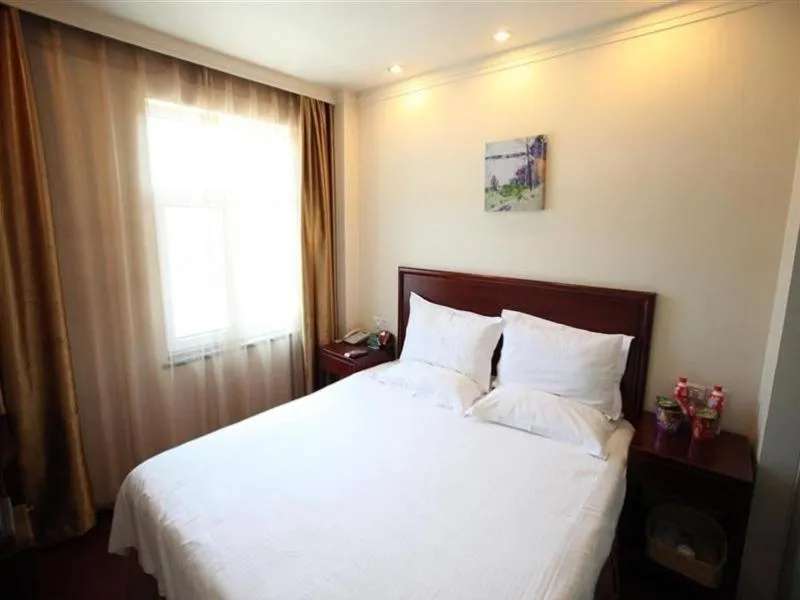 Bed in GreenTree Inn Hebei Zhangjiakou Bus Station Express Hotel