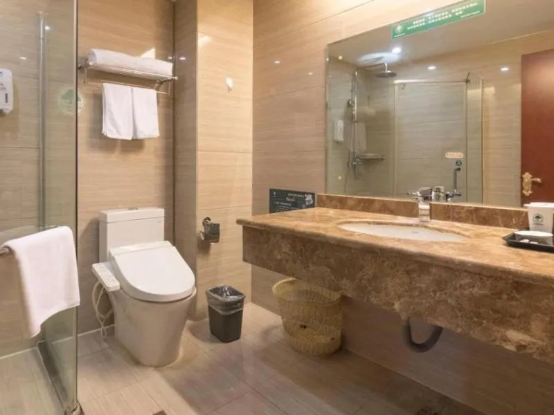 Bathroom in GreenTree Inn Taiyuan Pingyang Road Business Hotel