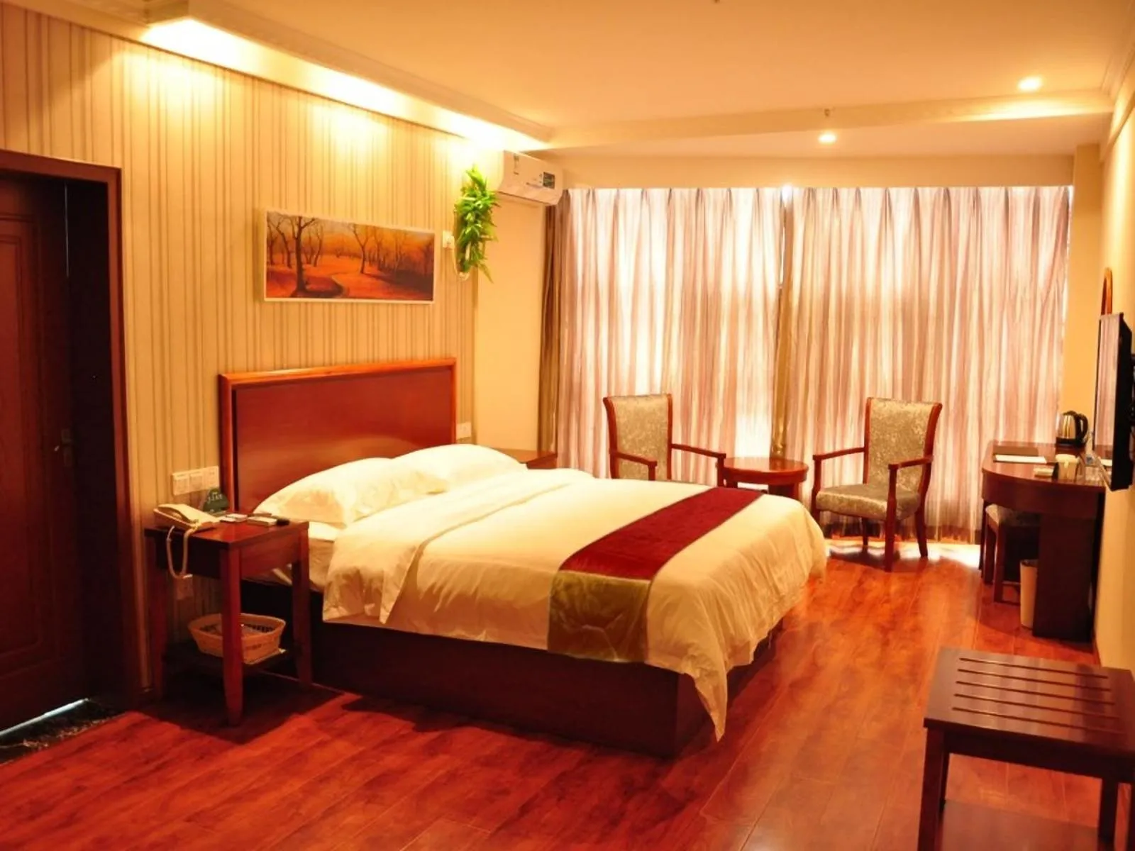 Bed in GreenTree Inn HeNan HeBi HengShan Road Business Hotel