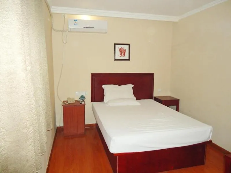 Bed in GreenTree Inn Shandong Weifang Gaomi Liqun Road Minghao Business Hotel