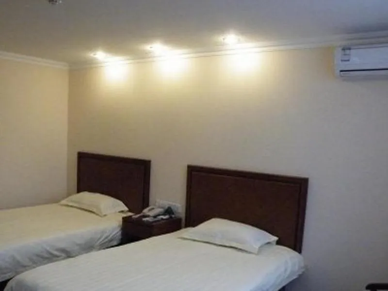 Bed in GreenTree Inn Shandong Weifang Gaomi Liqun Road Minghao Business Hotel