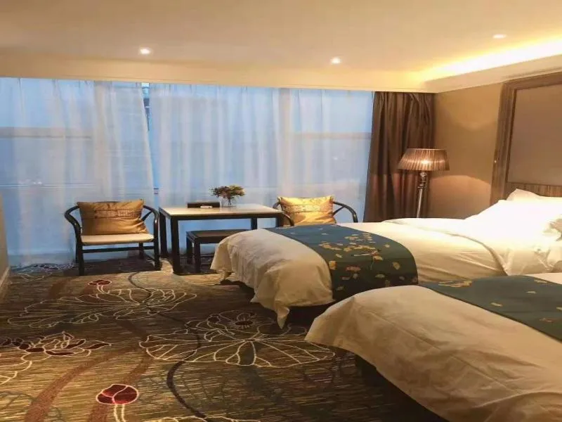 Bed in GreenTree Eastern Anhui Huainan Guangchang Road Hotel