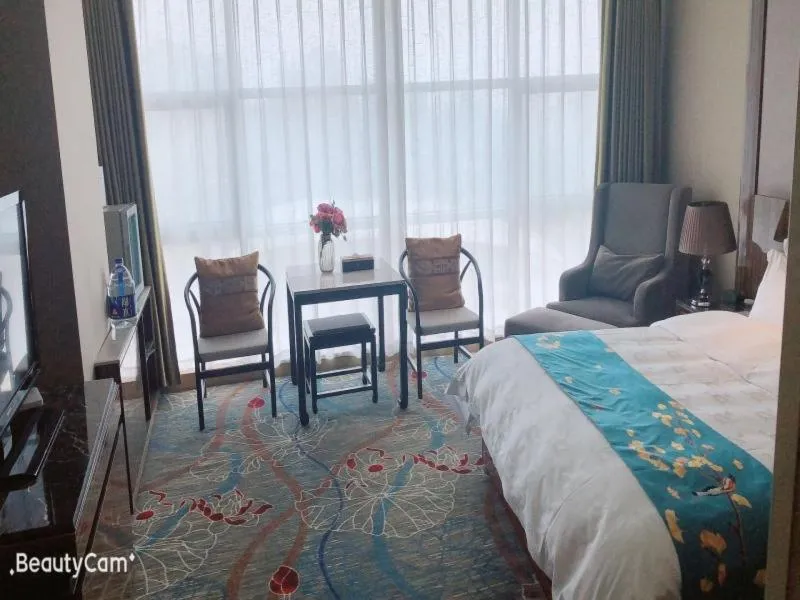 Bed in GreenTree Eastern Anhui Huainan Guangchang Road Hotel