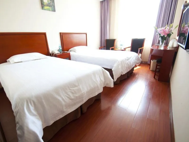 Bed in GreenTree Inn Anhui Xuancheng South Zhaoting Road Business Hotel