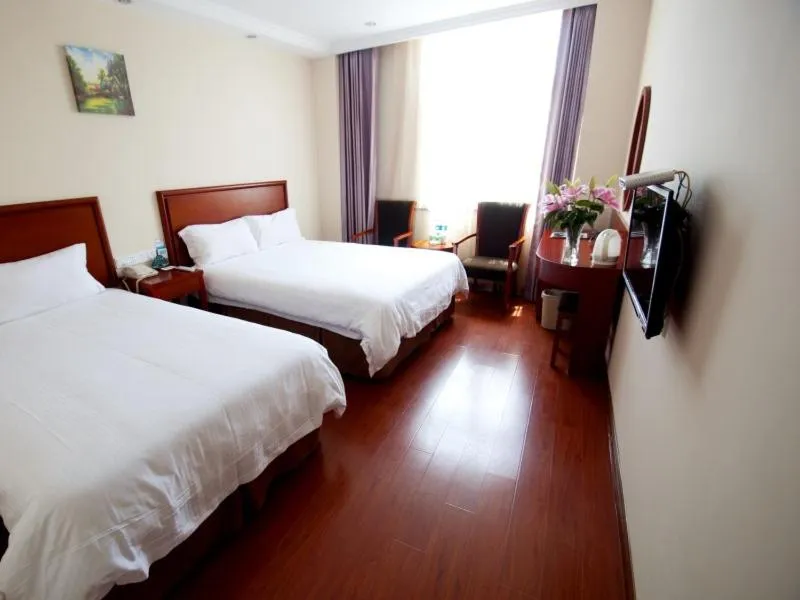 Bed in GreenTree Inn Anhui Xuancheng South Zhaoting Road Business Hotel