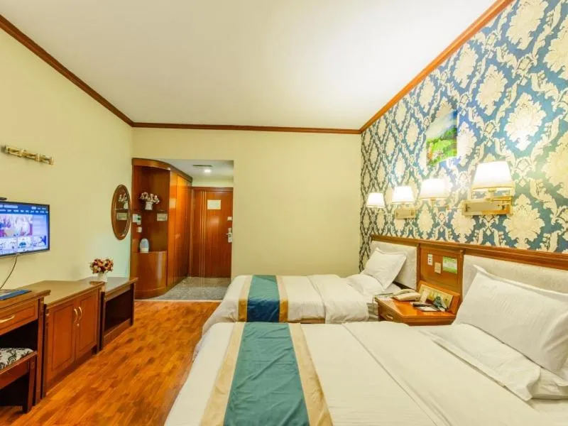 Bed in GreenTree Inn Nanning Xiuxiang Branch