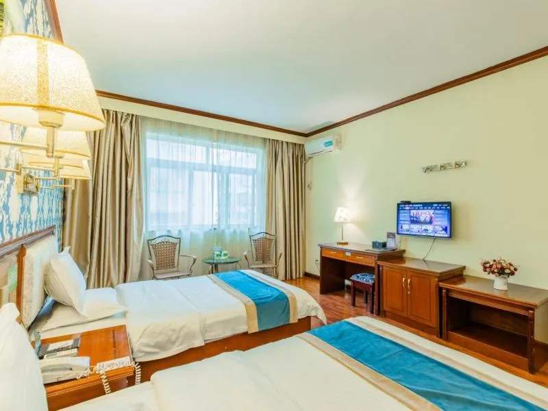 Bed in GreenTree Inn Nanning Xiuxiang Branch
