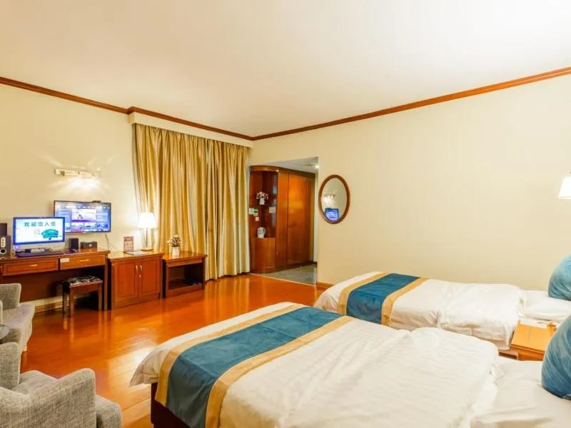 Bed in GreenTree Inn Nanning Xiuxiang Branch