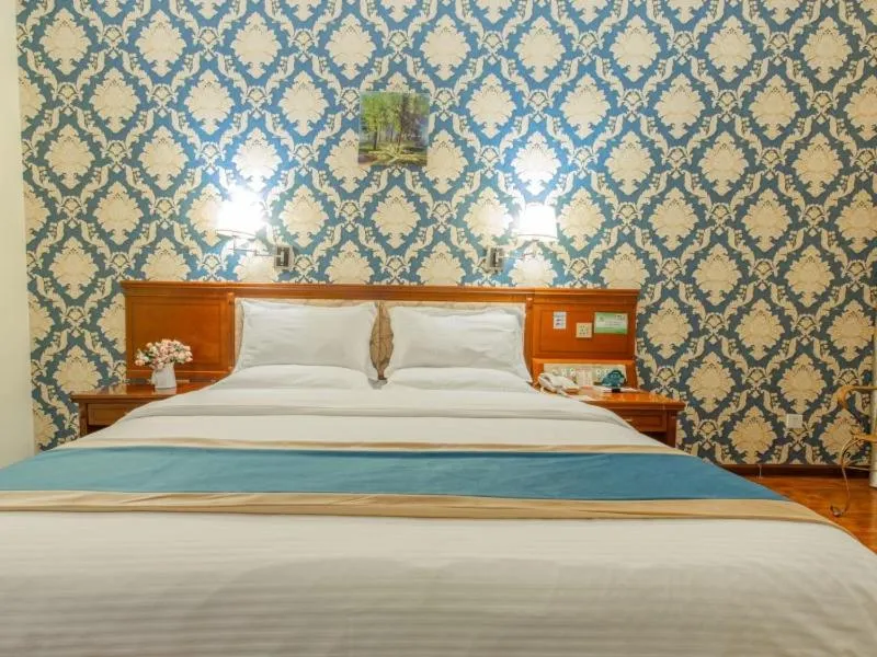 Bed in GreenTree Inn Nanning Xiuxiang Branch
