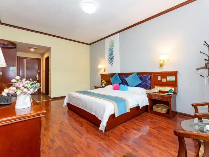 Bed in GreenTree Inn Nanning Xiuxiang Branch