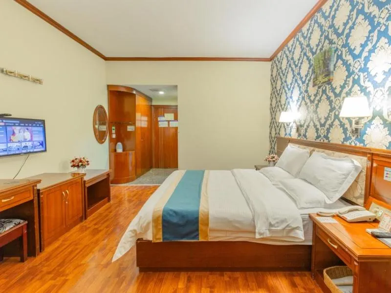 Bed in GreenTree Inn Nanning Xiuxiang Branch