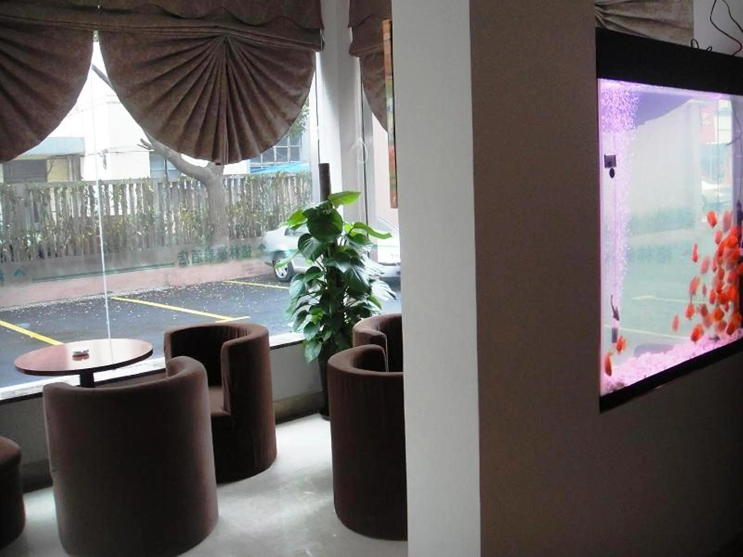 Lounge or bar in GreenTree Inn Suzhou Humble Administrator's Garden Railway Station South Square