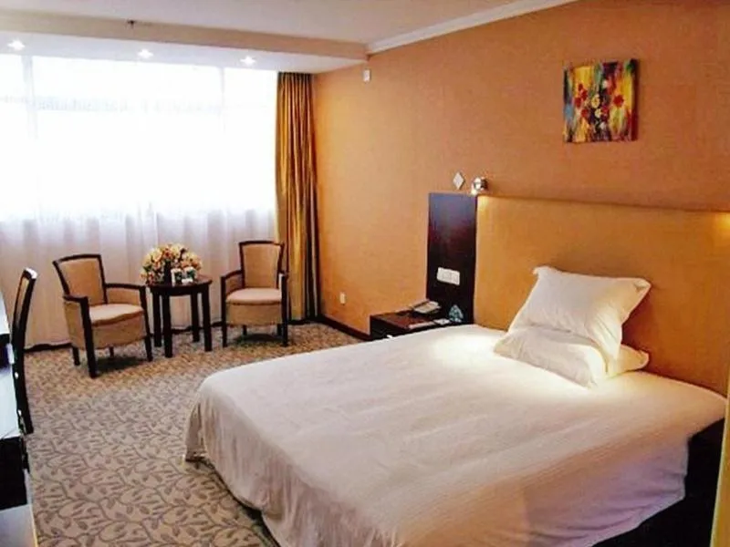Bed in GreenTree Inn JiangSu LianYunGang Bus Station East JieFang Road Business Hotel