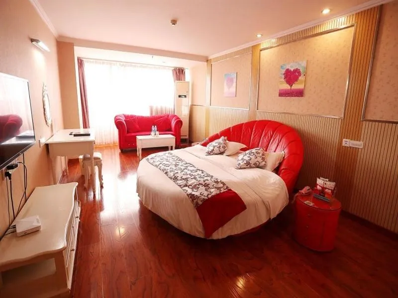 Bed in GreenTree Inn JiangSu LianYunGang Bus Station East JieFang Road Business Hotel