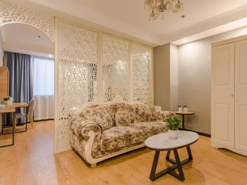 Seating Area in Greentree Inn Hefei Yakun Plaza Branch