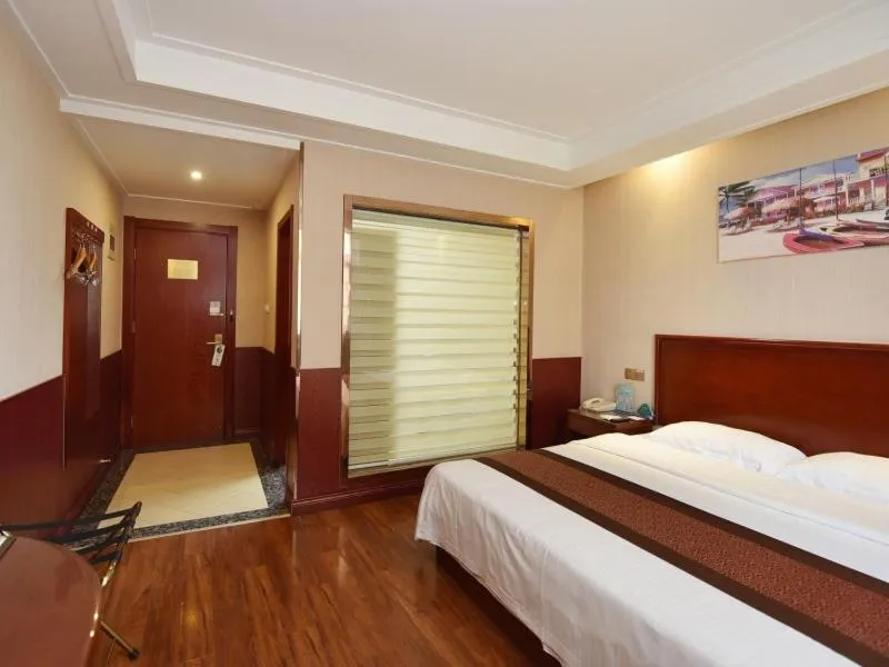 Bed in Greentree Inn Anhui Hefei Bianhe Road Yuanshangyuan Express Hotel