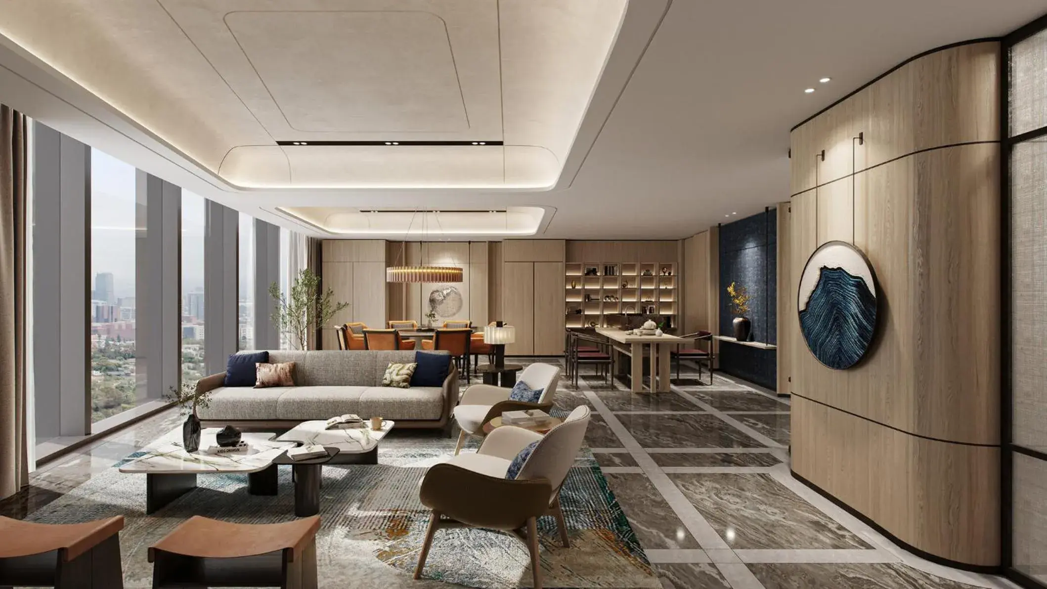 Royal Suite in HUALUXE Zhongshan City Center Royal Suite in HUALUXE Zhongshan City Center