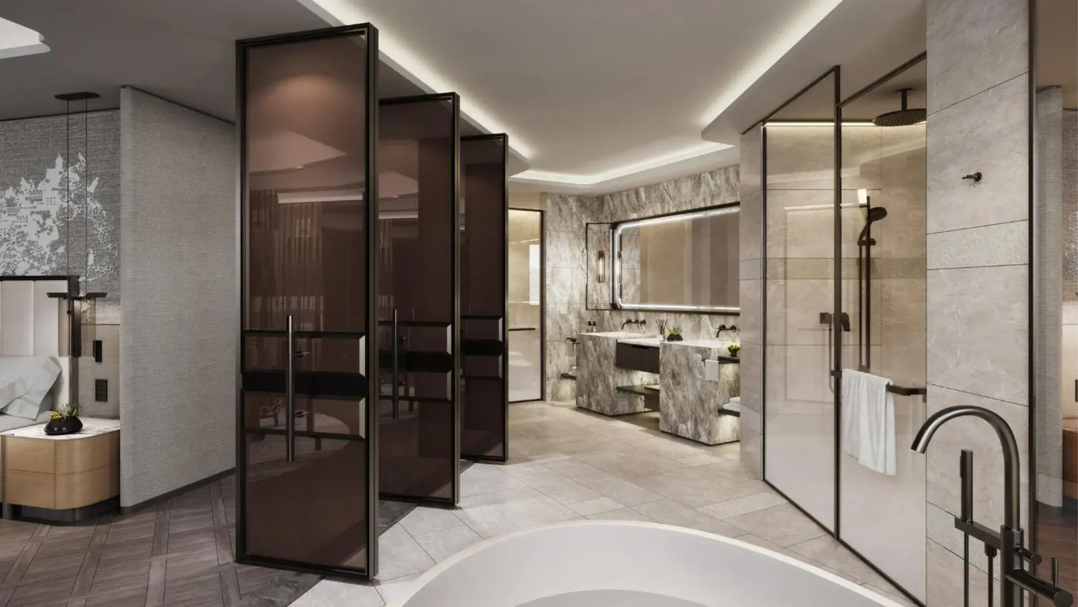 Standard King Room with City View and Lounge Access in HUALUXE Zhongshan City Center Standard King Room with City View and Lounge Access in HUALUXE Zhongshan City Center