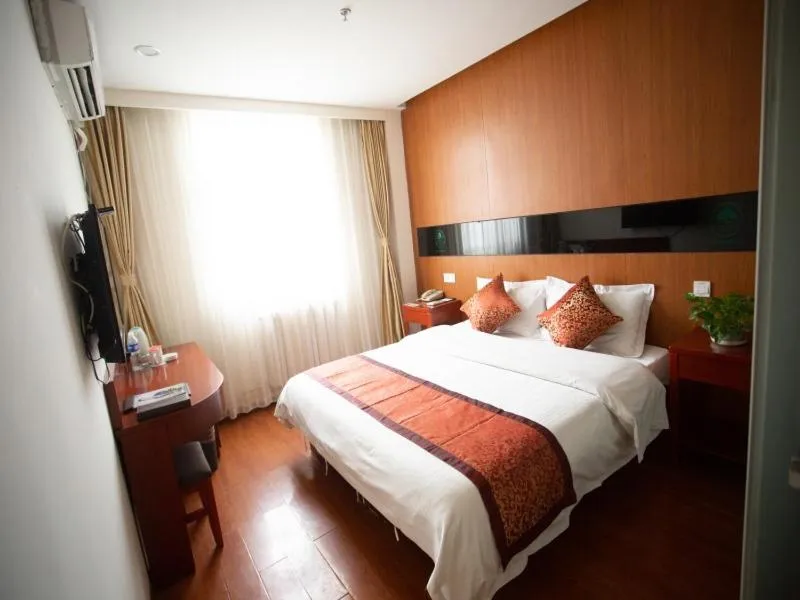 Bed in GreenTree Inn TianJin Ji County South YuYang Road GuLou Square Express Hotel