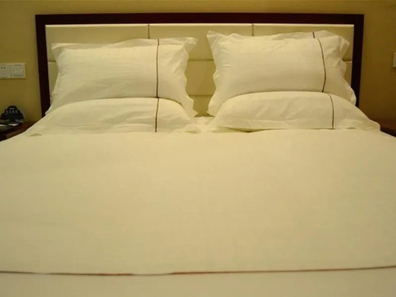Bed in GreenTree Inn ShanXi LuLiang FengShan Road Central Park Express Hotel