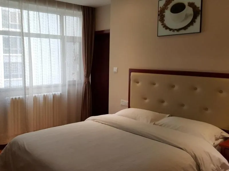 Bed in GreenTree Inn ShanDong TaiAn Bus Station LingShan Street Express Hotel