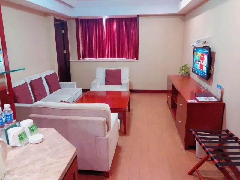 Bed in GreenTree Alliance Anhui Chuzhou Middle Qingliu Road Qingliu Bridge Hotel