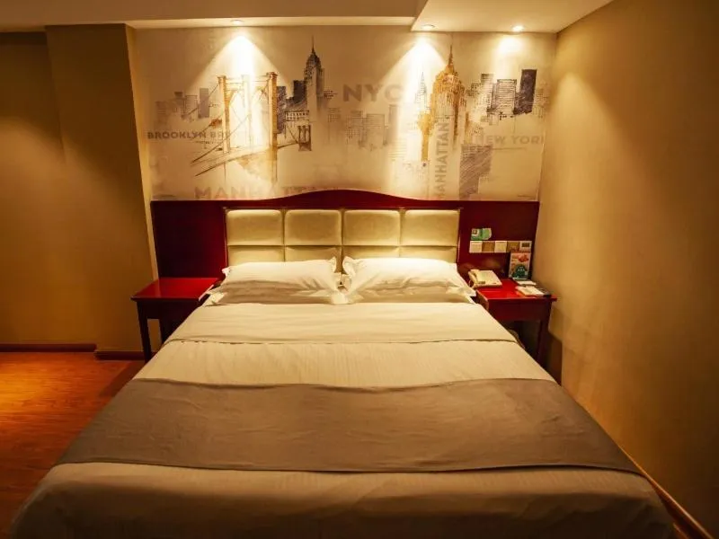 Bed in GreenTree Inn AnHui BengBu GuZhen GuYang Road Experimental Middle School Express Hotel