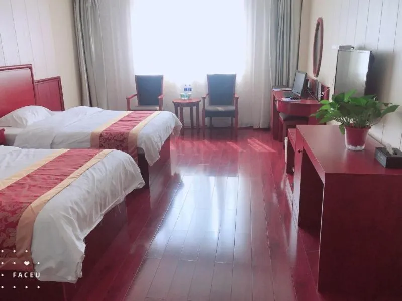 Bed in GreenTree Inn AnHui XuanCheng LangXi GuoGou Plaza North Gate Express Hotel