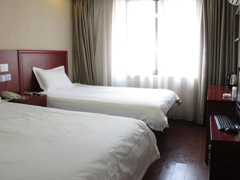 Bed in GreenTree Alliance Zhejiang Zhoushan Haitian Avenue West Donghai Road Hotel