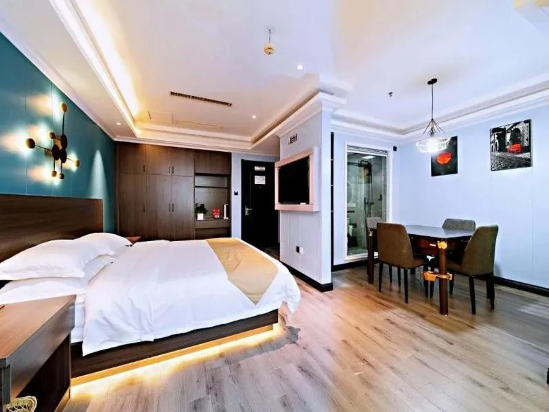 Bed in GreenTree Alliance JiangXi ShangRao YiYang County ZhiMin Aveune YingBin Avenue Hotel
