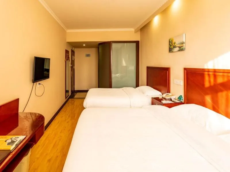 Bed in GreenTree Inn GanSu BaiYin East Bus Station LanBao Road Express Hotel