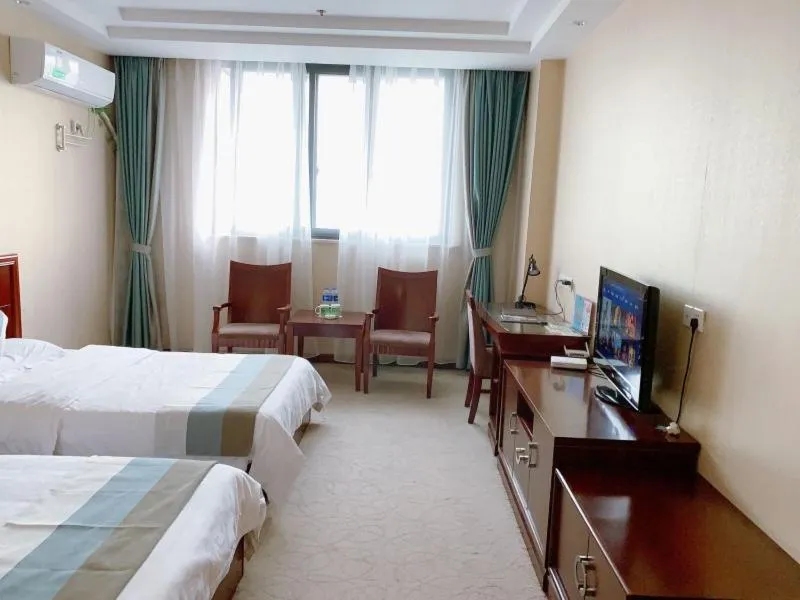 Bed in GreenTree Alliance Jiangsu Wuxi Yixing jinsanjiao Bus Station Hotel
