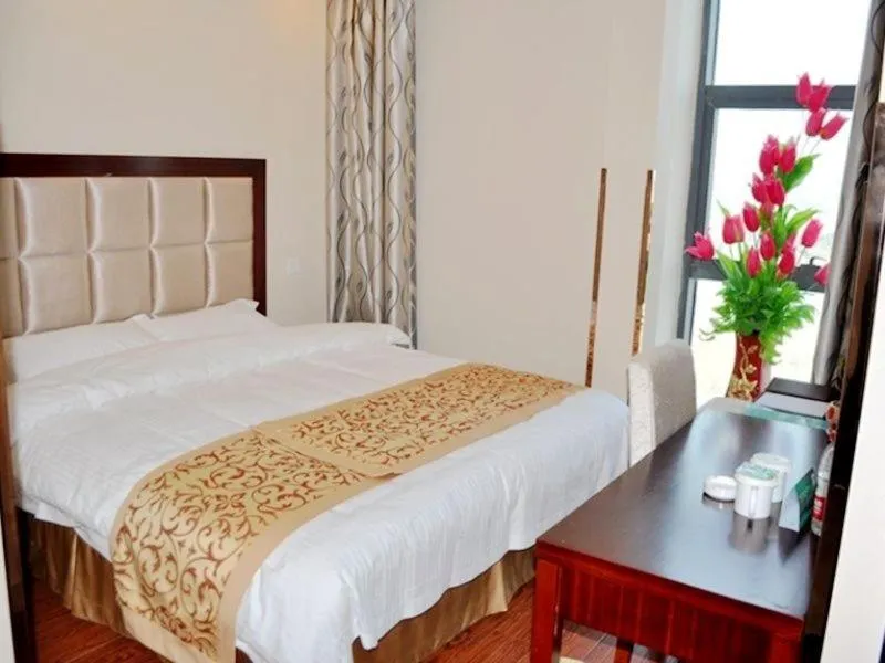 Bed in GreenTree Inn JiangSu YanCheng West Bus Station Business Hotel
