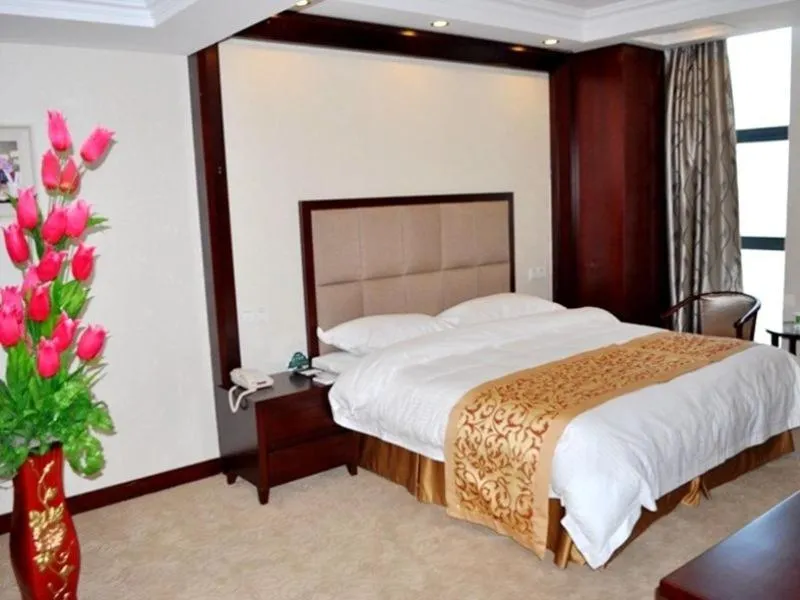 Bed in GreenTree Inn JiangSu YanCheng West Bus Station Business Hotel