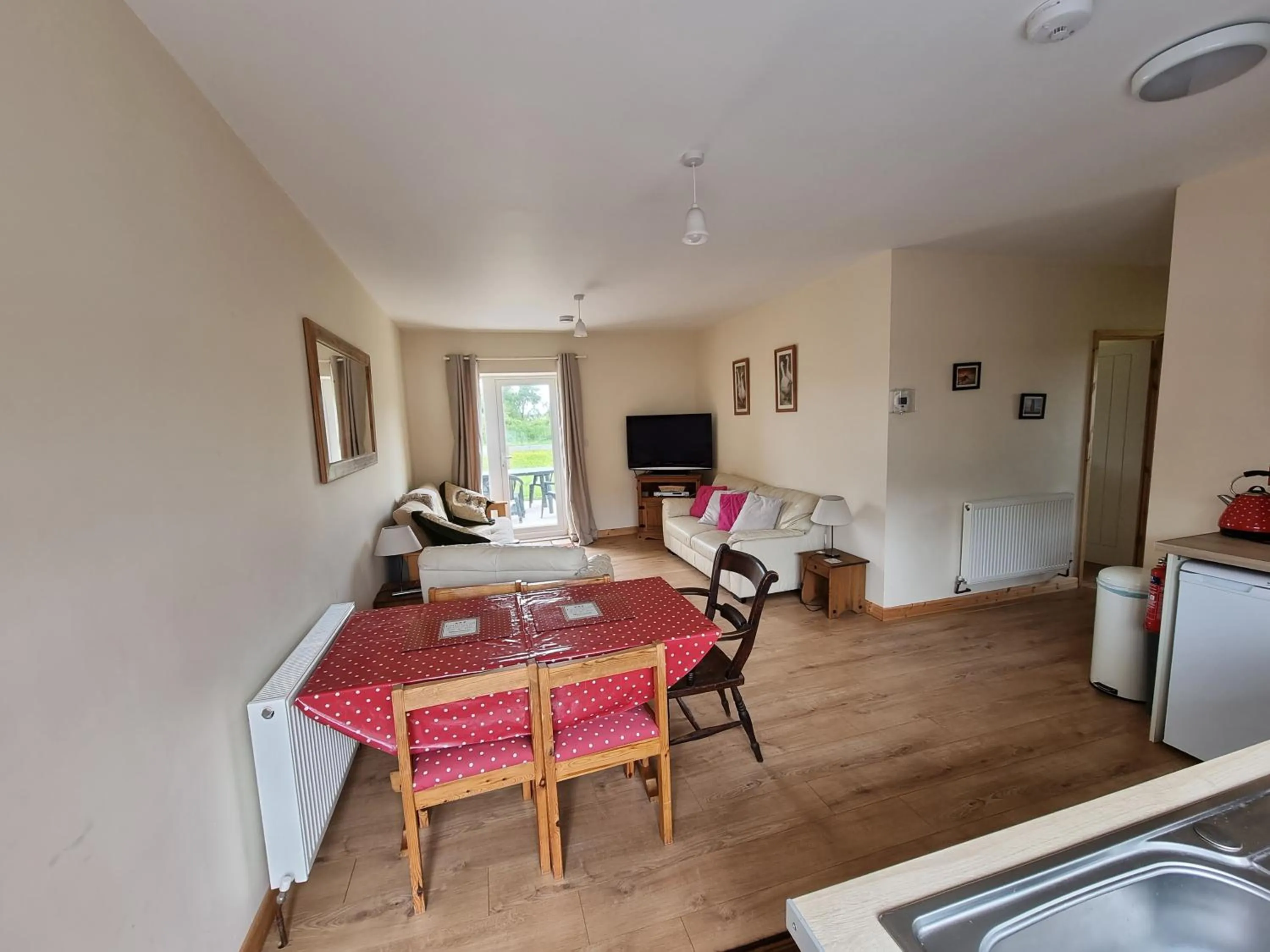 Dining area in Burnt House Farm