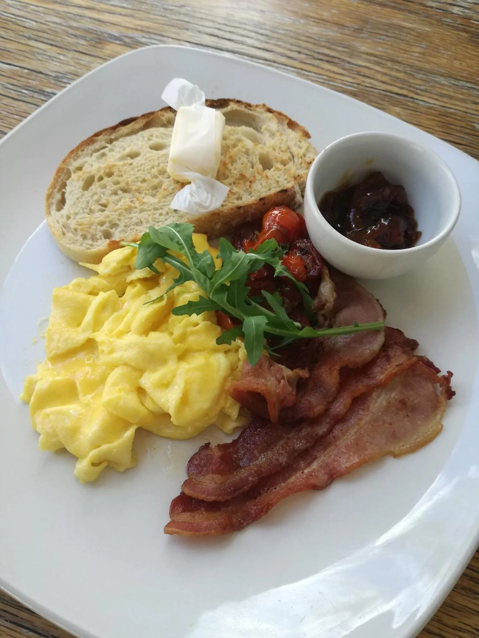 Food close-up in TwentyFour 17 Inn