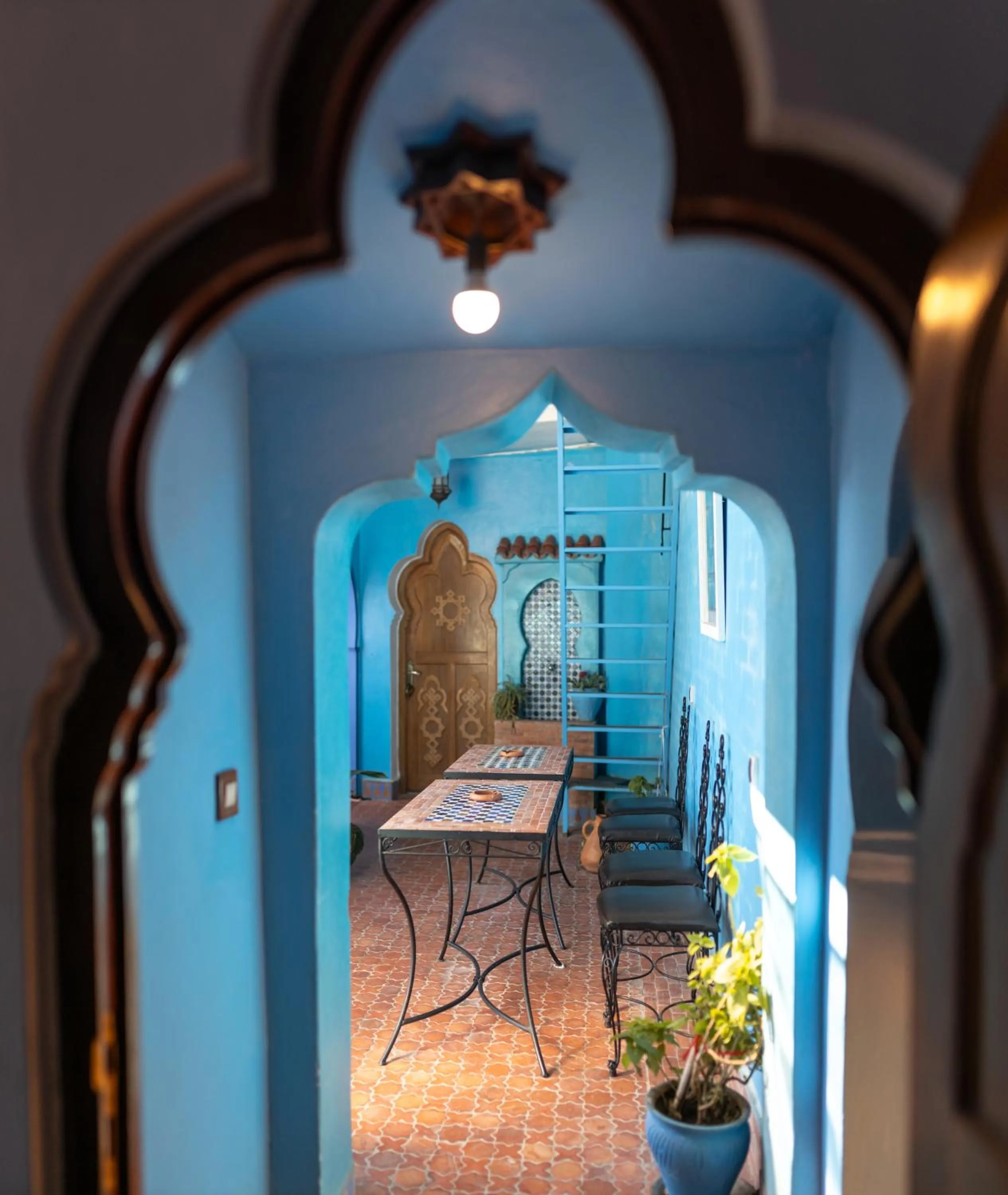 Seating area in Casa Sabila