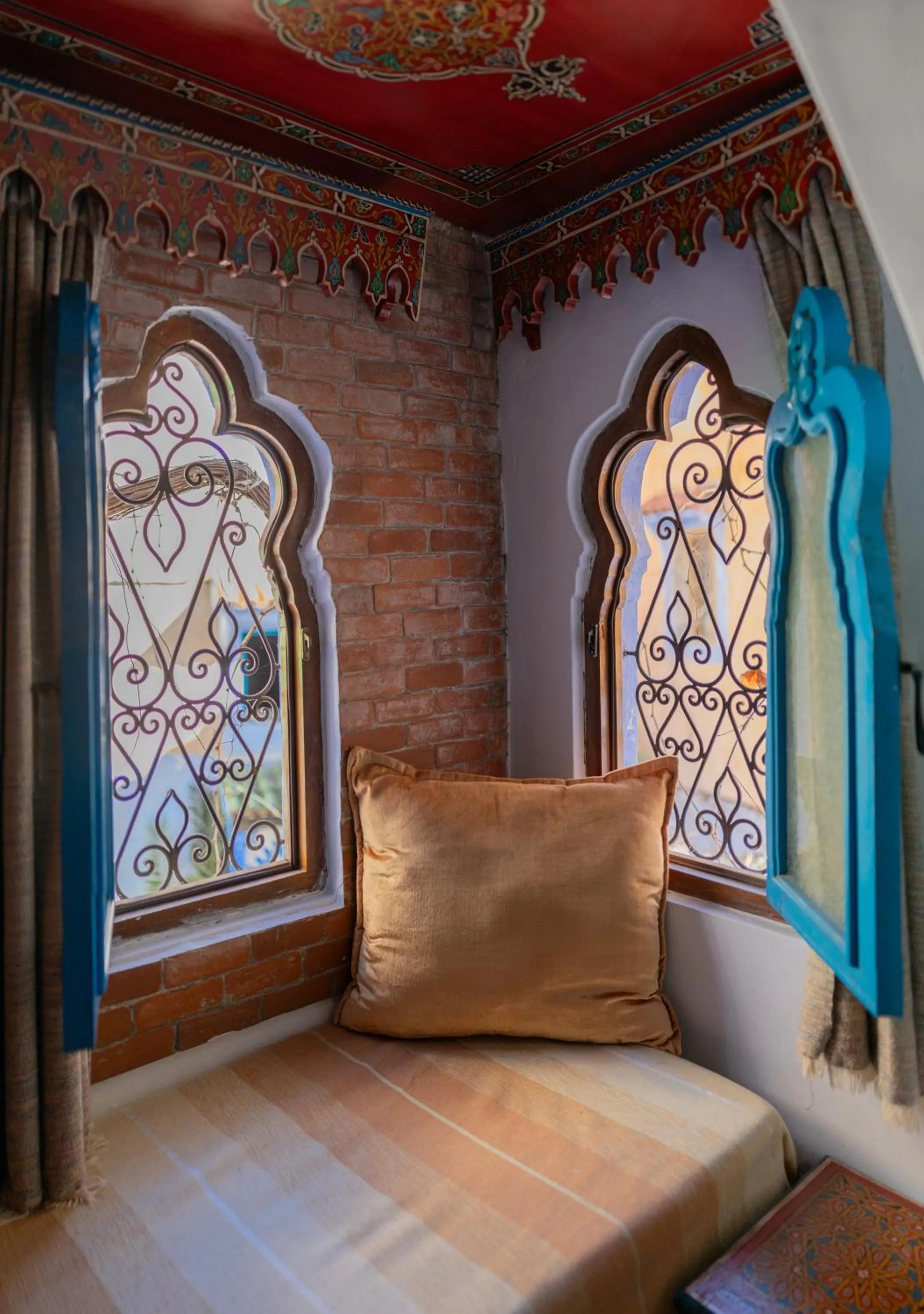 Living room, Bed in Casa Sabila