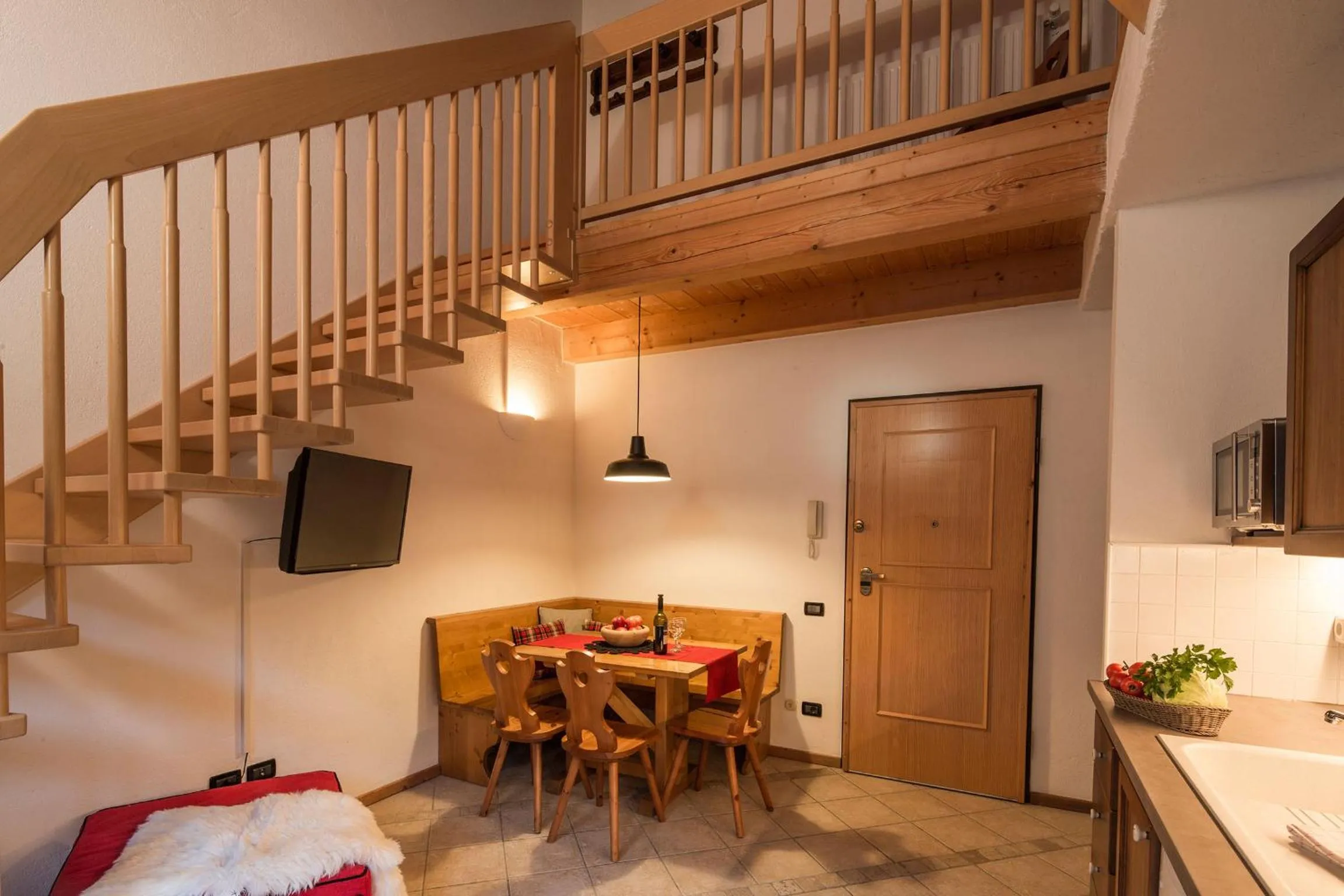 Living room in Stelvio Residence