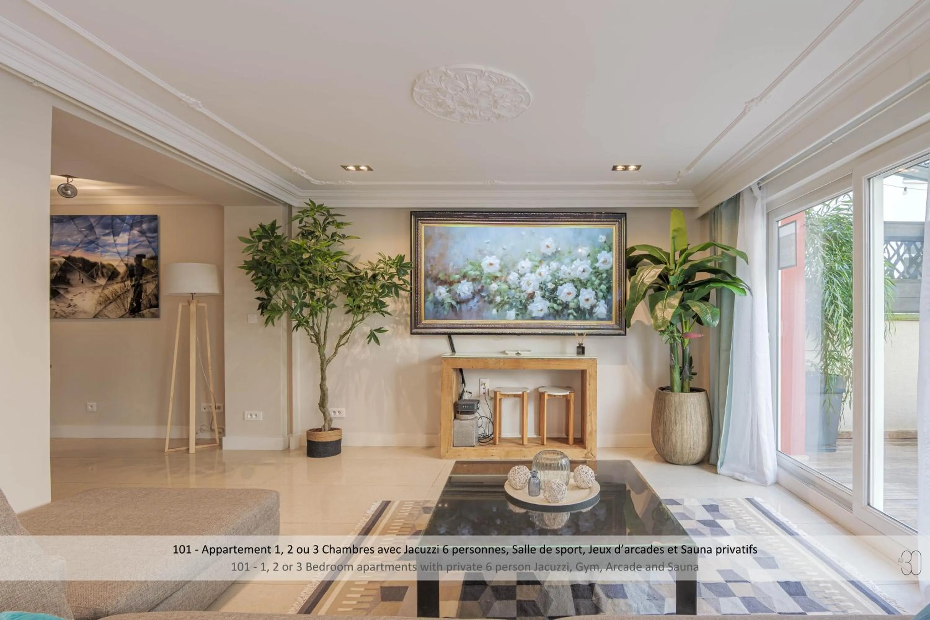 Patio in Au 30 Lille Centre Grand Palais