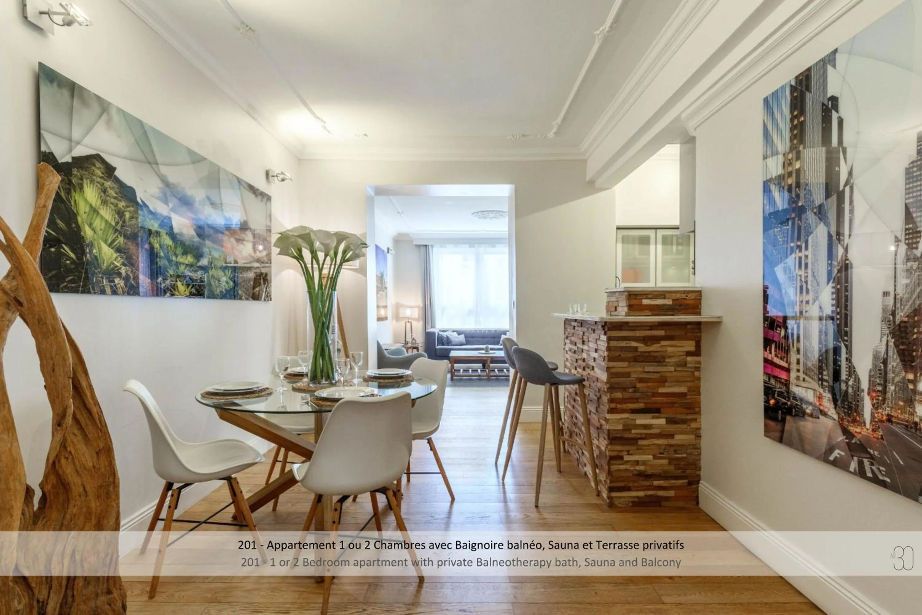 Living room in Au 30 Lille Centre Grand Palais