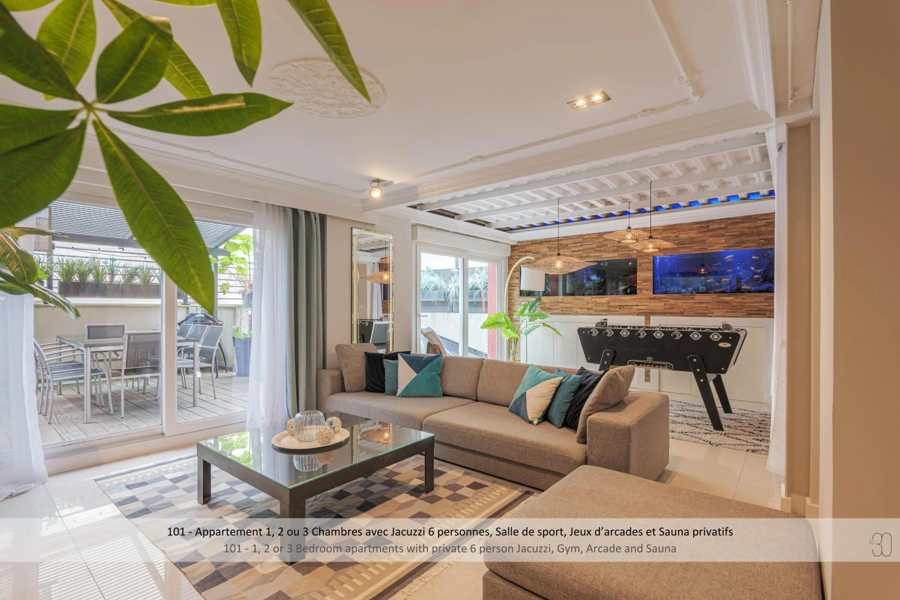 Patio in Au 30 Lille Centre Grand Palais